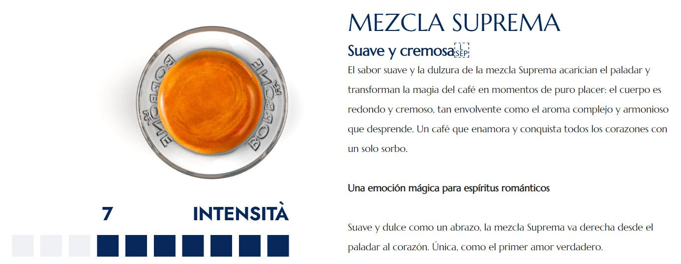Caffe Capsule Borbone Miscela Suprema - Compatible Nespresso®