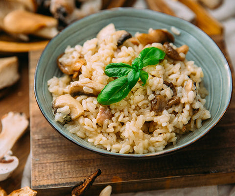 Receta de Risotto Funghi