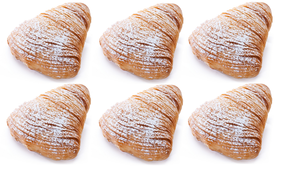 Sfogliatella Napoletana - Pack de 6 unidades