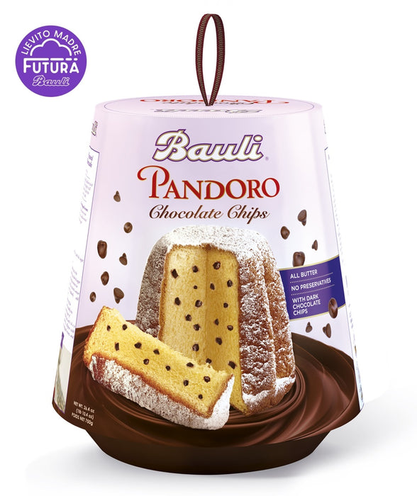 Pandoro Gocce Di Cioccolato Bauli - 750 gr