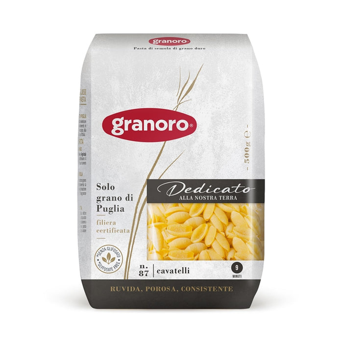 Cavatelli Dedicato Trafilati al Bronzo nº87 - 500 Gr.