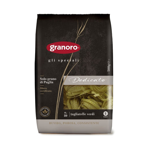 Tagliatelle Spinaci Dedicato Nº80 - 500 Gr.