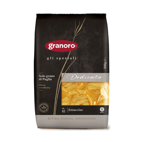 Fettuccine Dedicato Trafilata al Bronzo Nº82 - 500 Gr.
