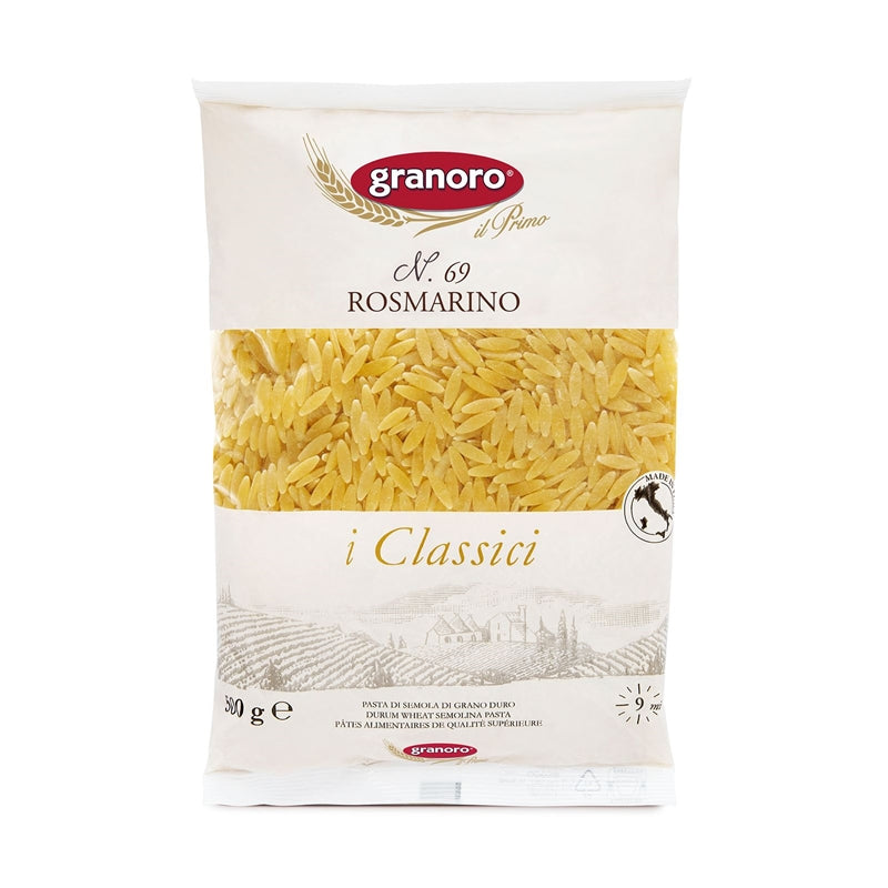 Fideos Orzo Rosmarino N69 500g
