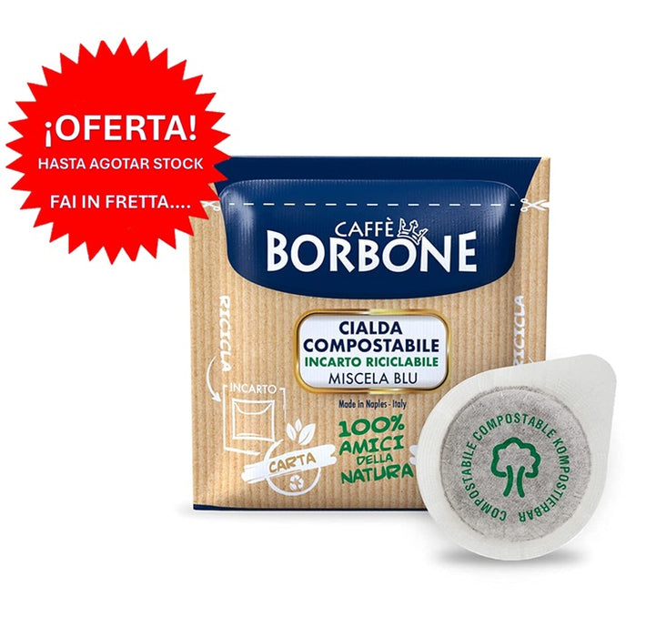 OFERTA - Caffé Cialde Borbone Miscela Rossa/Red