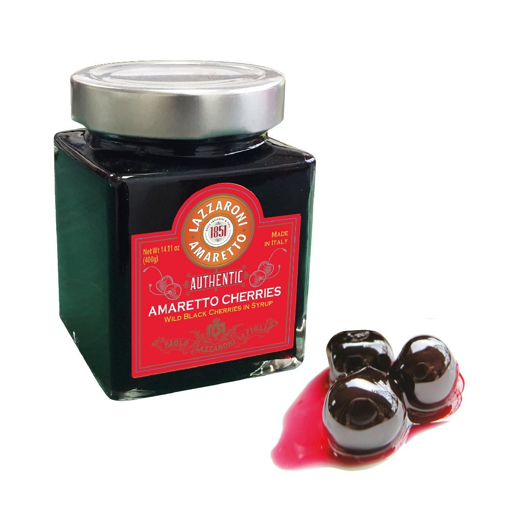Amarene Candite in Sciroppo di Amaretto