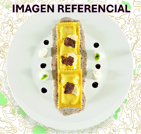 Tortelli Mozzarella di Bufala Campana, Pomodoro e Basilico