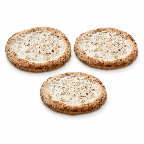 Pack de 3 unidades- Base Pizza Bianca Bordo Alto