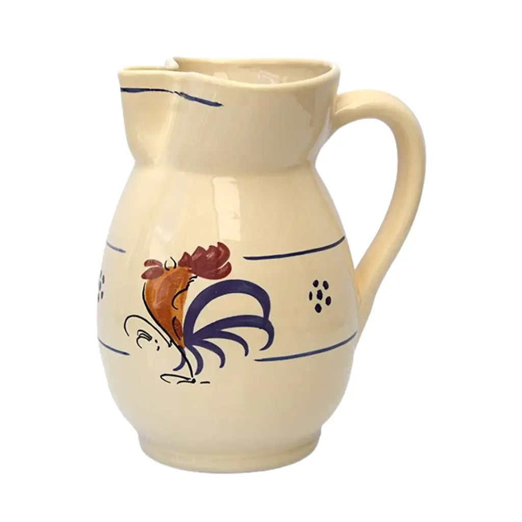 Brocca Classic Tupperware Con Pulsante - 2 Quarti (1,9 Litri) - Colore Nuovo - Vintage Flower Fiesta