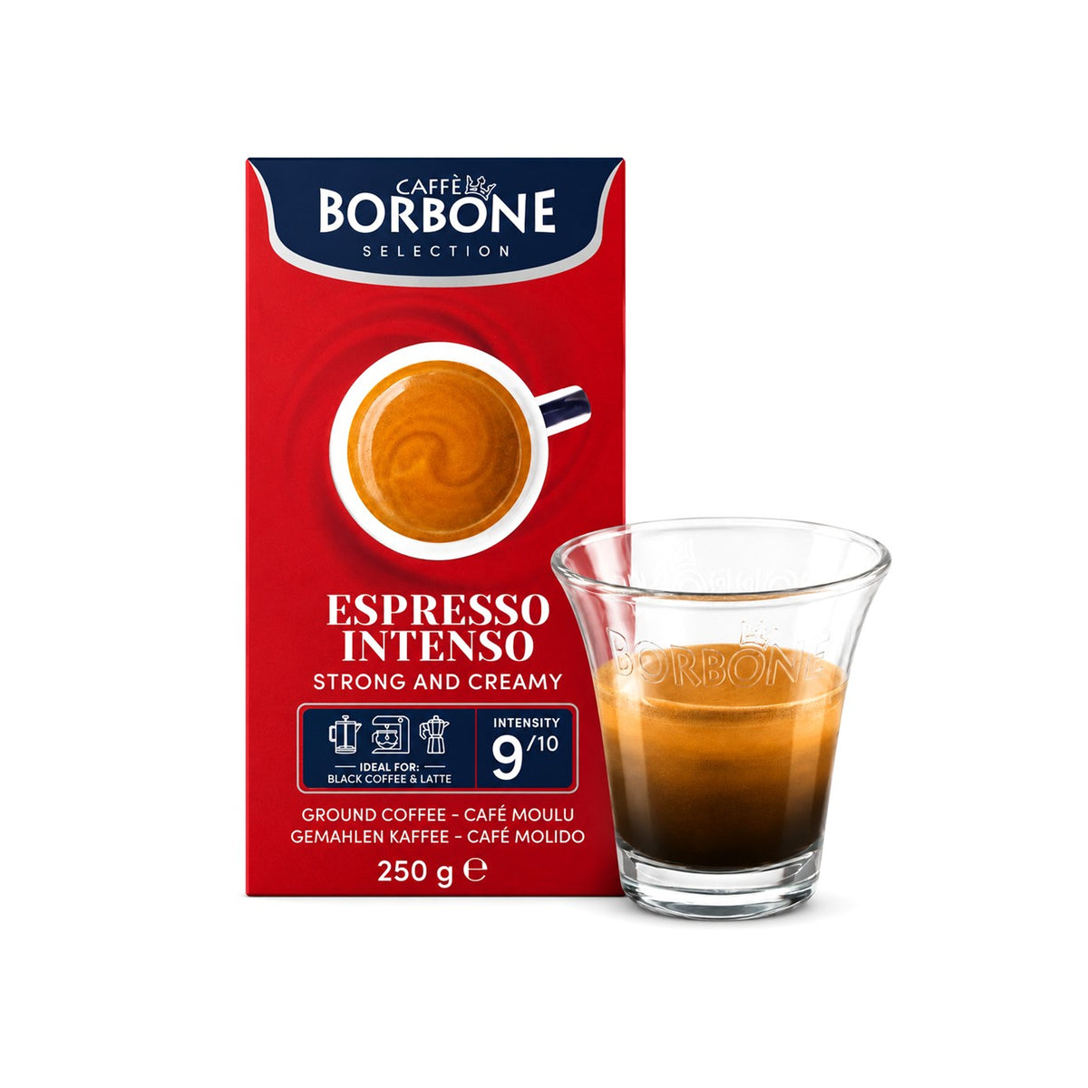 Caffé Borbone Macinato Intenso