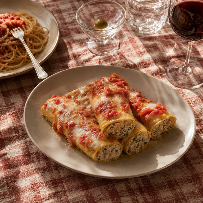 Cannelloni alla Carne con Besciamella