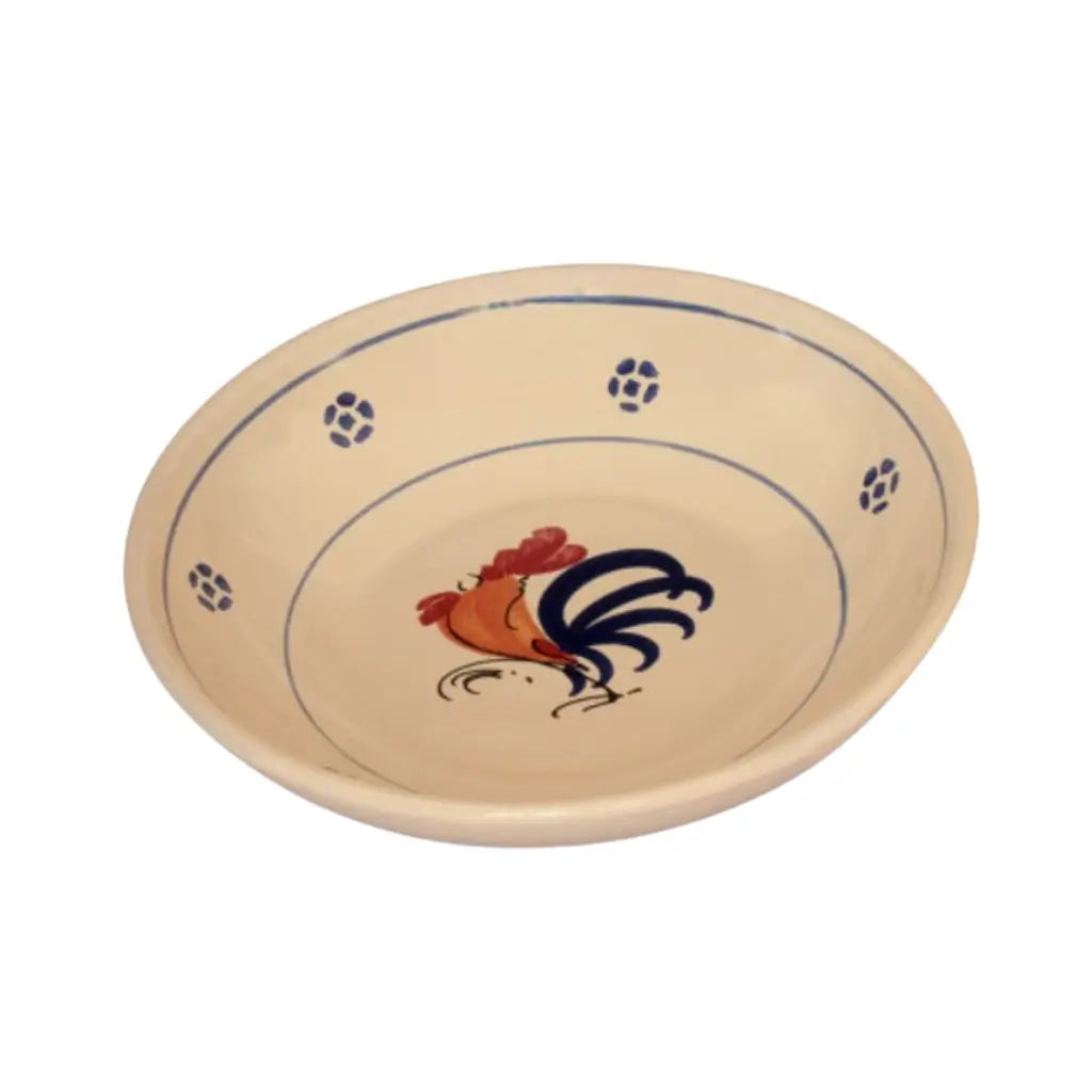 Ciotola In Smalto Vintage | 34x34x11cm | Per Impasto E Insalate | Resistente E Facile Da Pulire