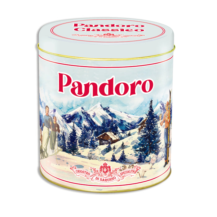 Pandoro Classico Sciatori Latta - 750 gr