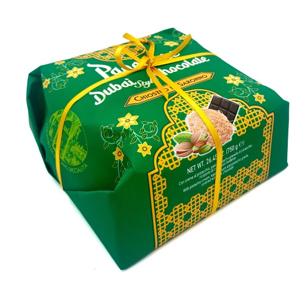 Panettone di Cioccolato stilo Dubai