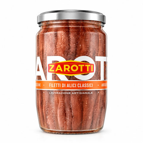 Filetti di Acciughe in Olio Di Girasole