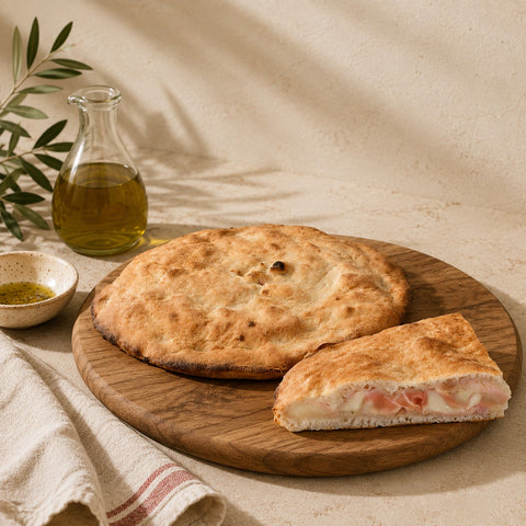 Focaccia Rustica Cotto e Formaggio Ripieno Extra