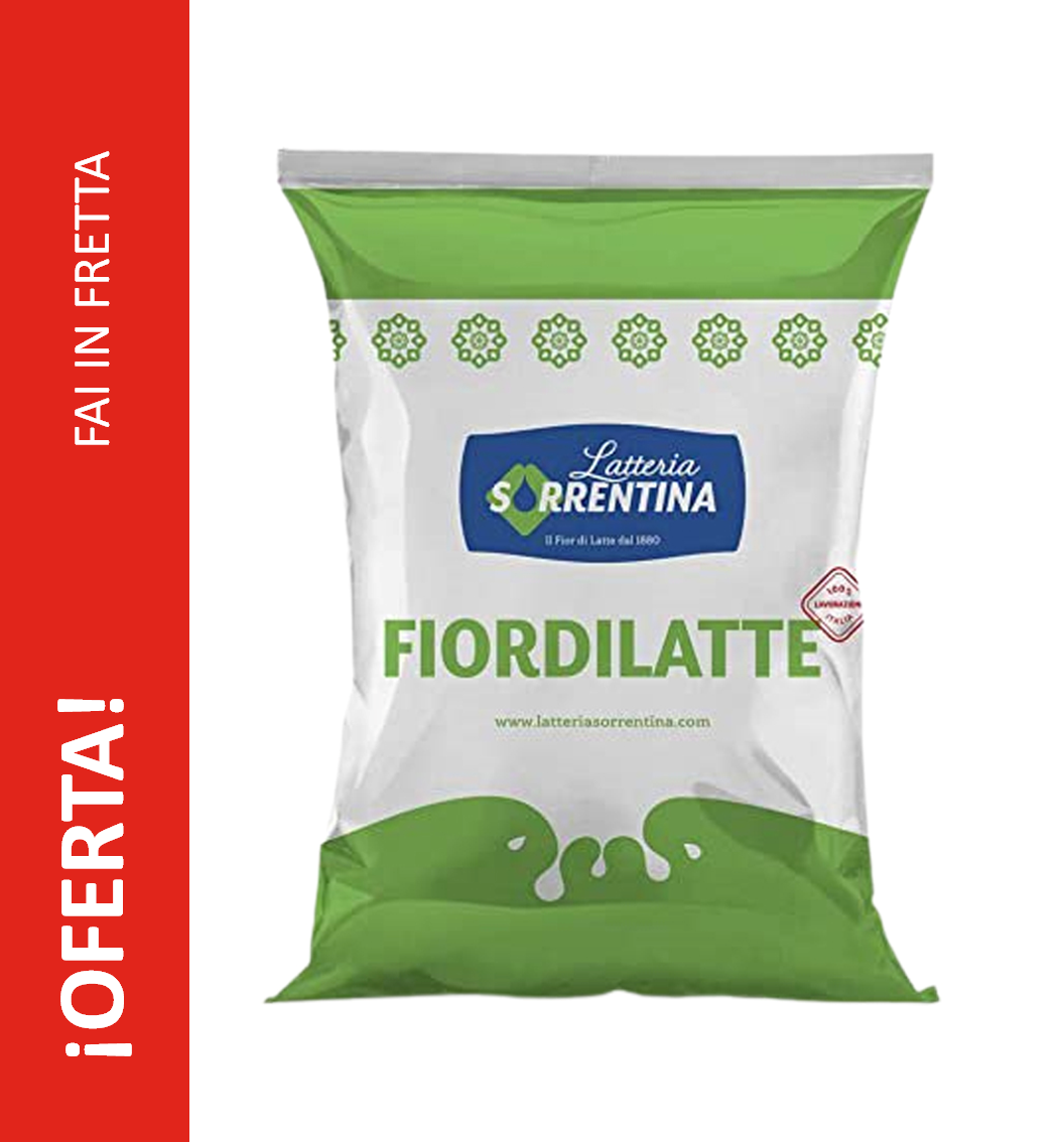 OFERTA 50 % - Mozzarella Fior di Latte Julienne o Taglio Napoli Frozen - 2 Kg