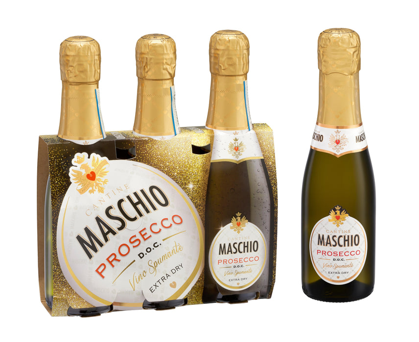 Pack de 3 Mini Prosecco Extra Dry D.O.C.