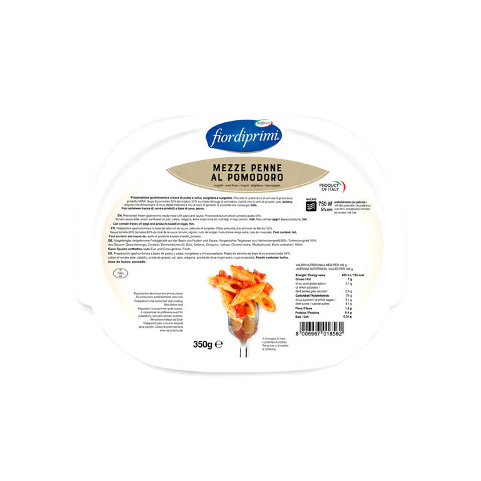 Mezze Penne al Pomodoro