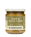 Paté di Olive Verdi Montanini 190g – crema de aceitunas verdes italiana