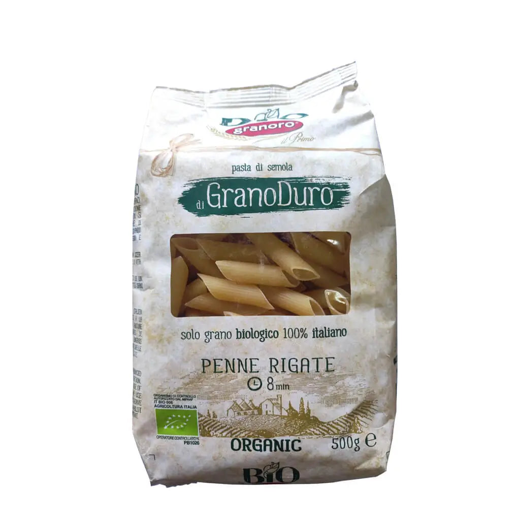 Pennoni Rigate Pennoni-Rigati-BIO-Nº43-Granoro-Gourmitalia.cl