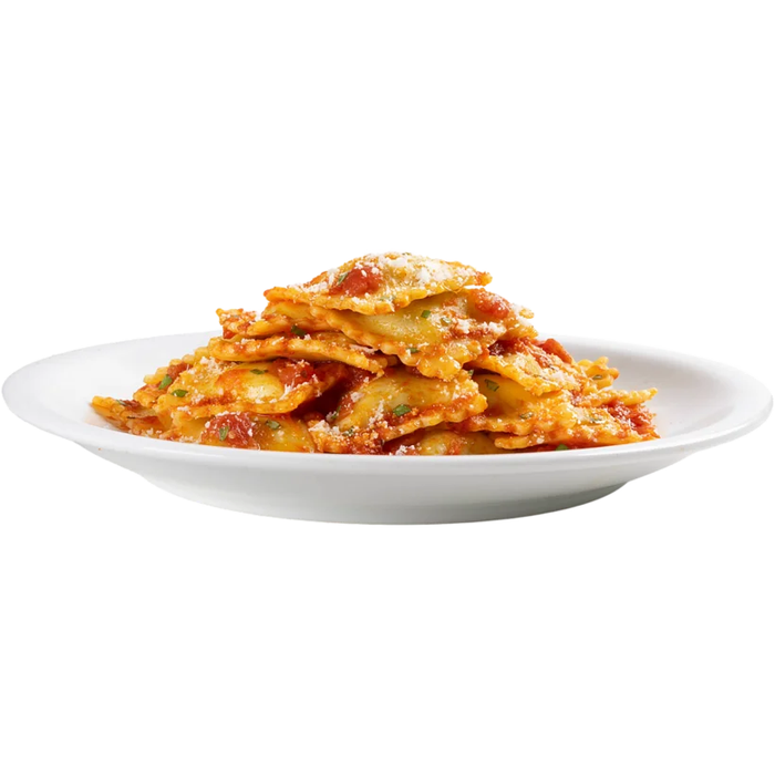 Ravioli con Pomodoro Datterino e Basilico