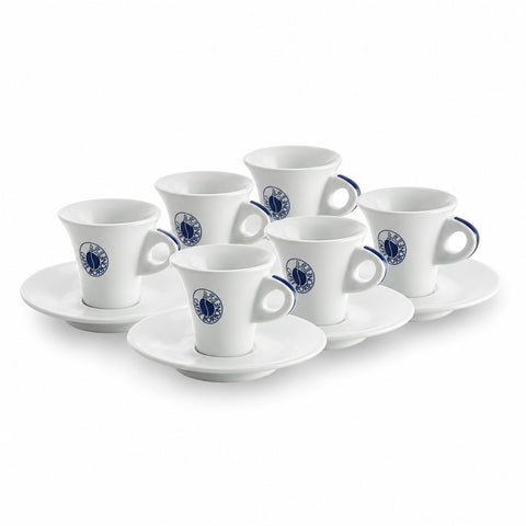 Set 6 Tazze Caffè Espresso