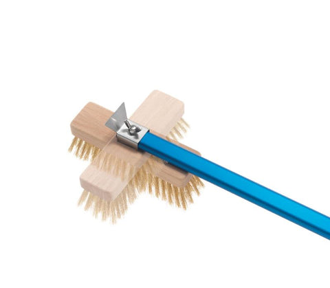 Cepillo Ajustable con Raspador Gi-Metal