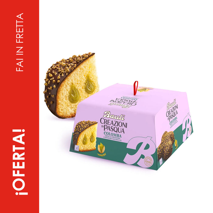 OFERTA 50 % - Colomba con Crema di Pistacchio Bauli