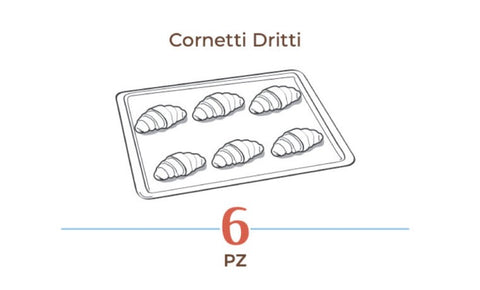 Cornetti Albicocca Dorami - Pack 4 Unidades