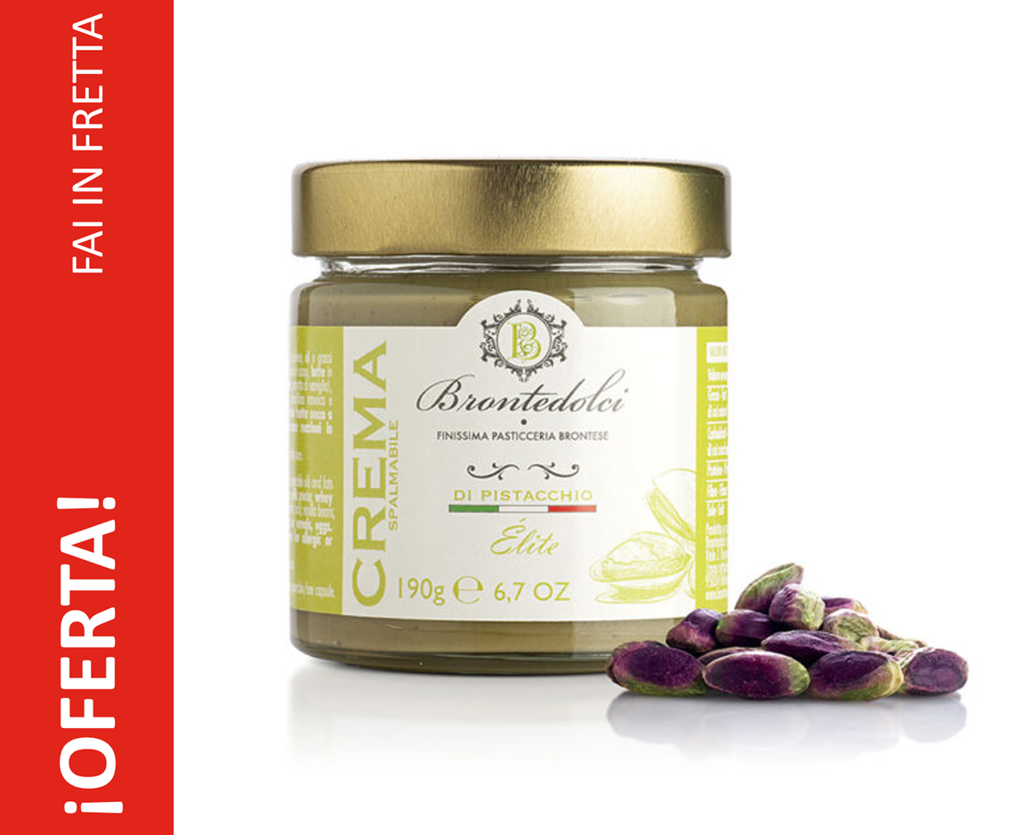 Crema De Pistacho De Bronte Italiana 190grs