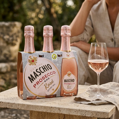 Pack de 3 Mini Prosecco Extra Dry Rosé D.O.C.