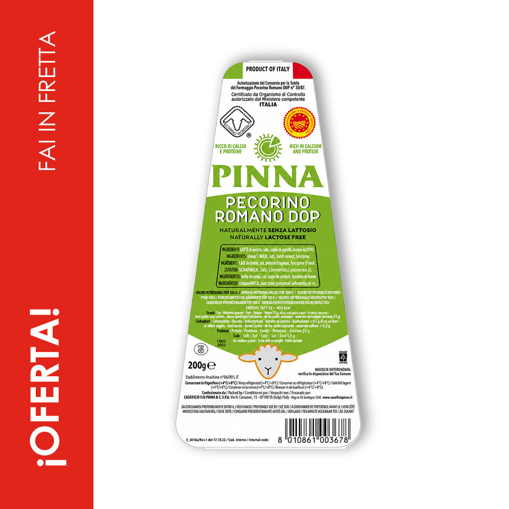 OFERTA - Pecorino Romano D.O.P.