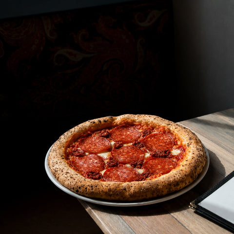 Pizza Salame Ventricina e 'Nduja