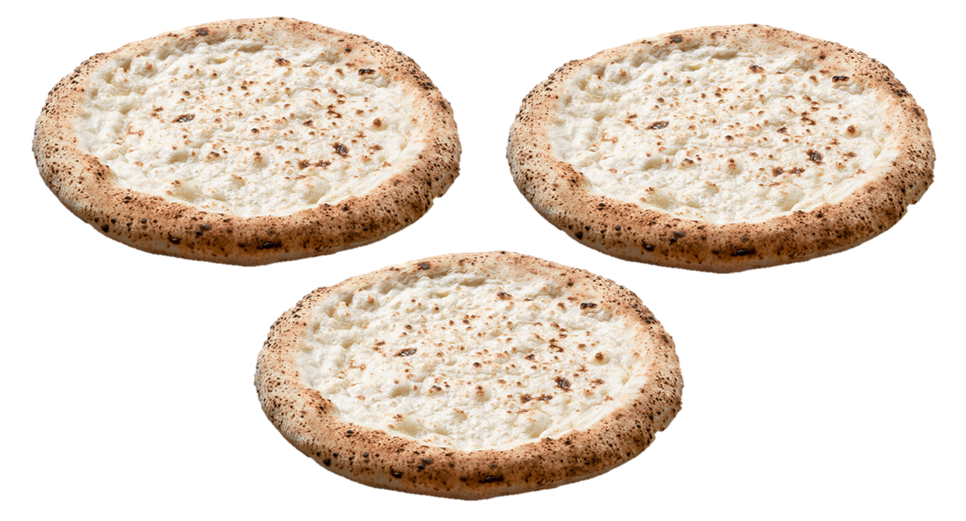 Base Pizza Bianca Bordo Alto