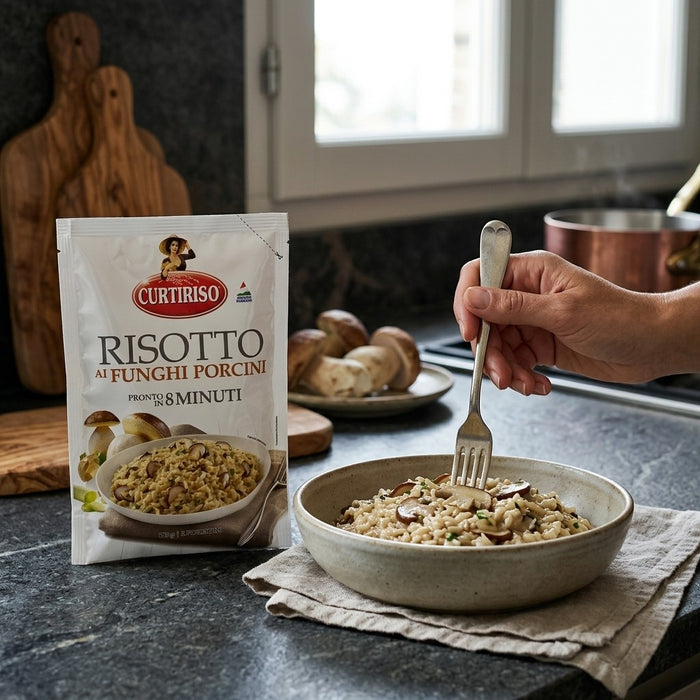 Risotto Pronto ai Funghi Porcini