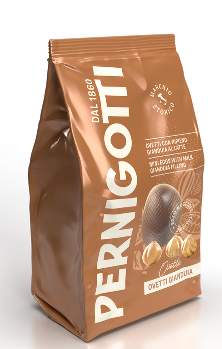 Busta di Ovetti di Gianduia al Latte Pernigotti