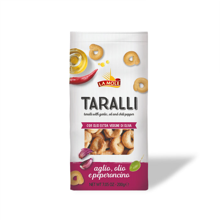 Taralli aglio, olio e peperoncino